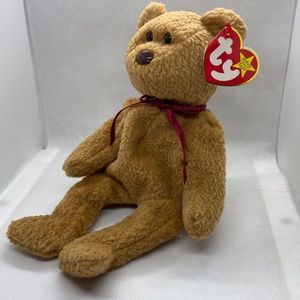 Ty Beanie Baby - Curly bear